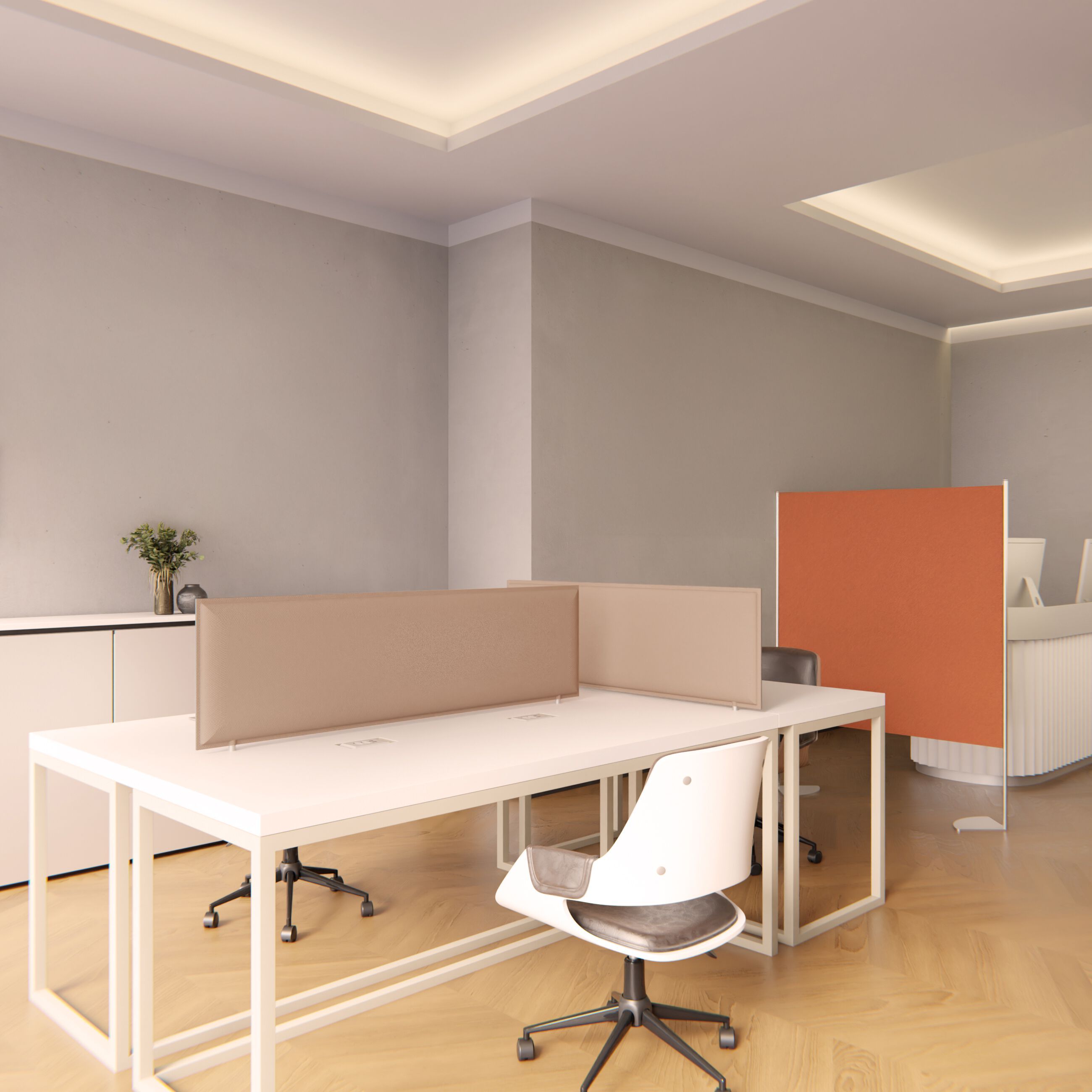 Рециркулированная акустическая перегородка из полиэфирного волокна Isolspace SMOOTH ARCH-00083208 - Вид №2