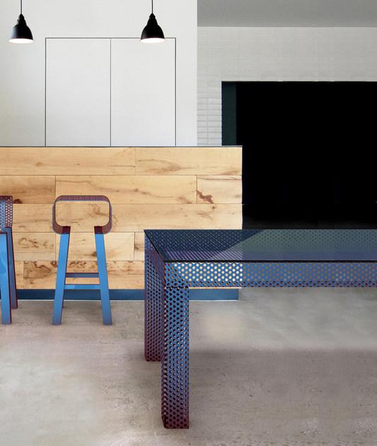 GARDA DESIGN Прямоугольный стол из листового металла sun-id-1471932 - Вид №3