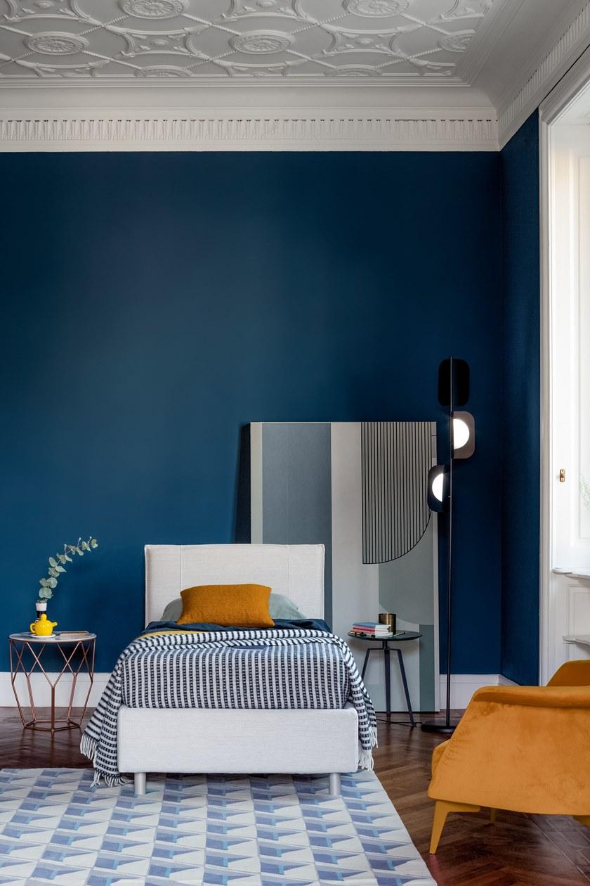 Bonaldo Односпальная кровать с мягким изголовьем sun-id-1475582 - Вид №2