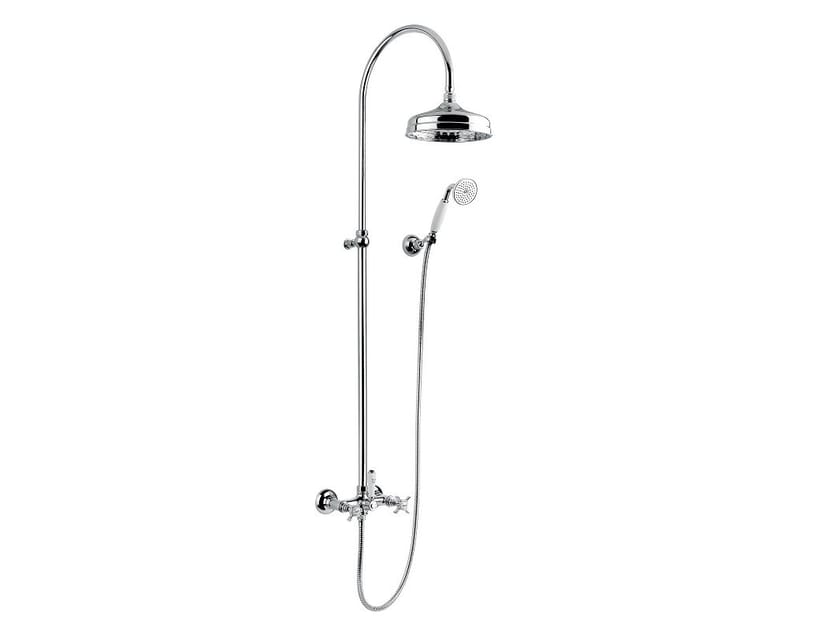 Хромированная латунная душевая колонна Bugnatese PRINCETON ARCH-00074898