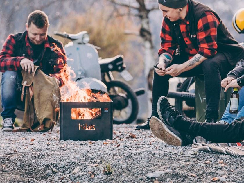 höfats Огненная чаша / держатель для бутылок из стали Corten ™ Beer box 070101 - Вид №5