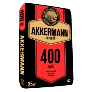 Цемент Akkermann M400 ЦЕМ II А-И 32.5 Н 25 кг