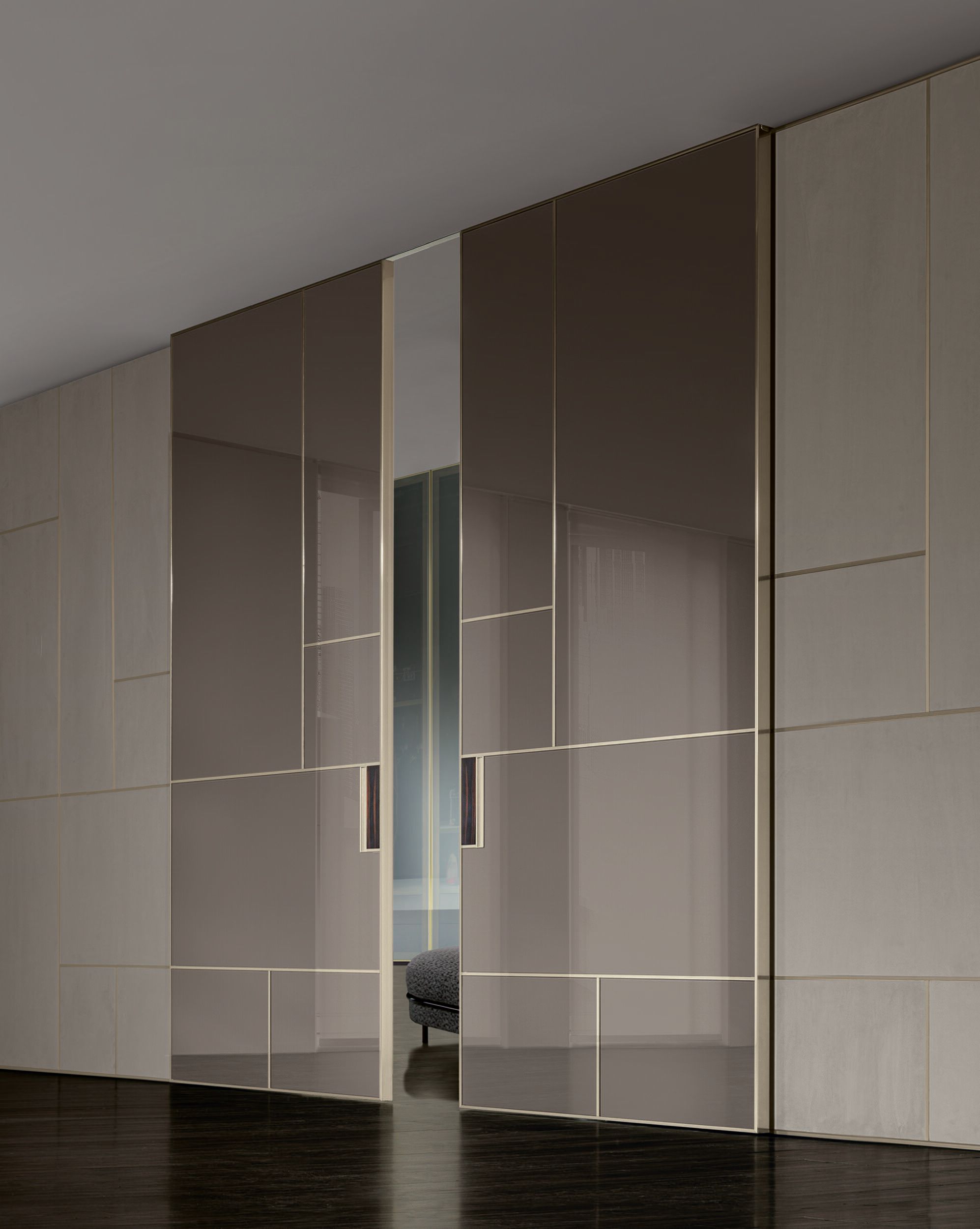 Дверь из закаленного стекла Longhi Aluminiun Chic-Doors ARCH-00132171 - Вид №2