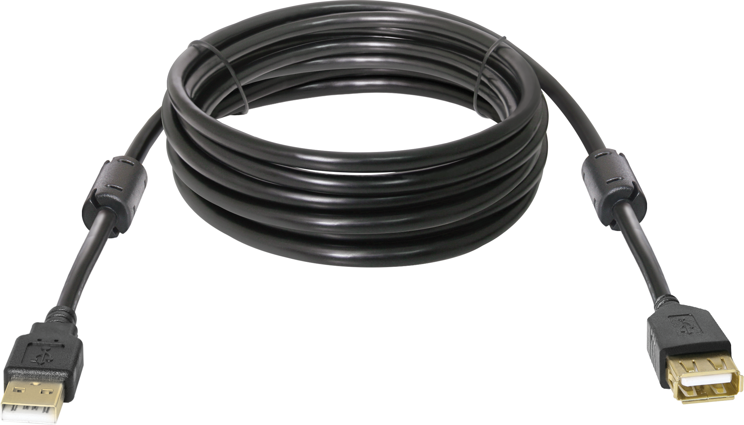 87484 usb кабель usb02-17pro usb2.0 am-af, 5.0м Defender Santreyd  - Вид №1