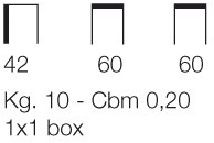 Blifase Пуф из мягкой кожи Venere 141 - Вид №1