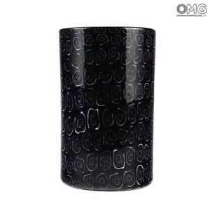 2514 ORIGINALMURANOGLASS Ваза из дутого стекла - мастер Adriano dalla Valentina - муранское стекло - Original Murano Glass OMG 17 см