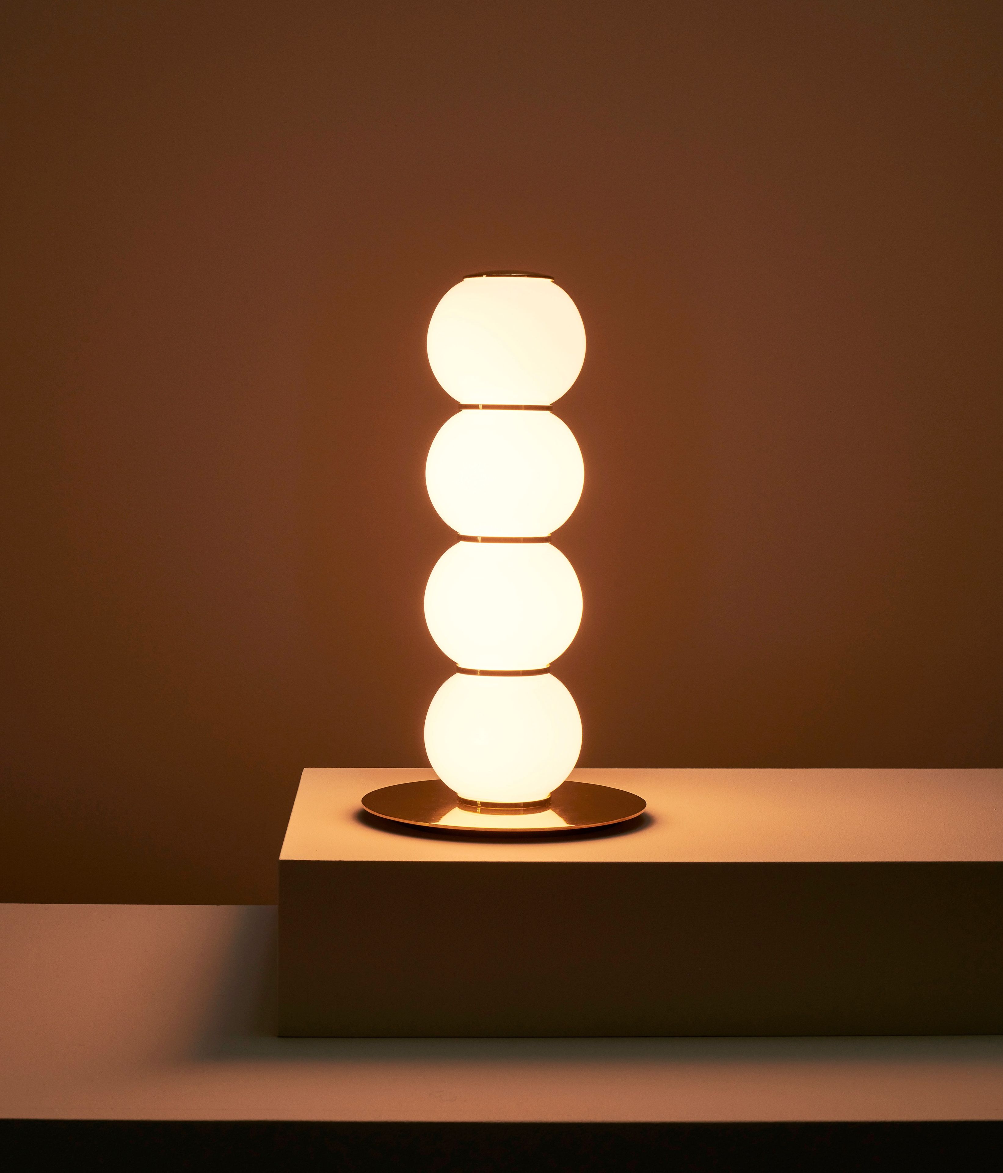 Стеклянная светодиодная настольная лампа Formagenda ARCH-00028425 - Вид №23