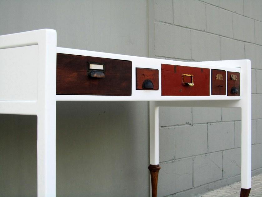 ICI ET LÀ Прямоугольный деревянный стол с ящиками Rescue Tke01 - Вид №3