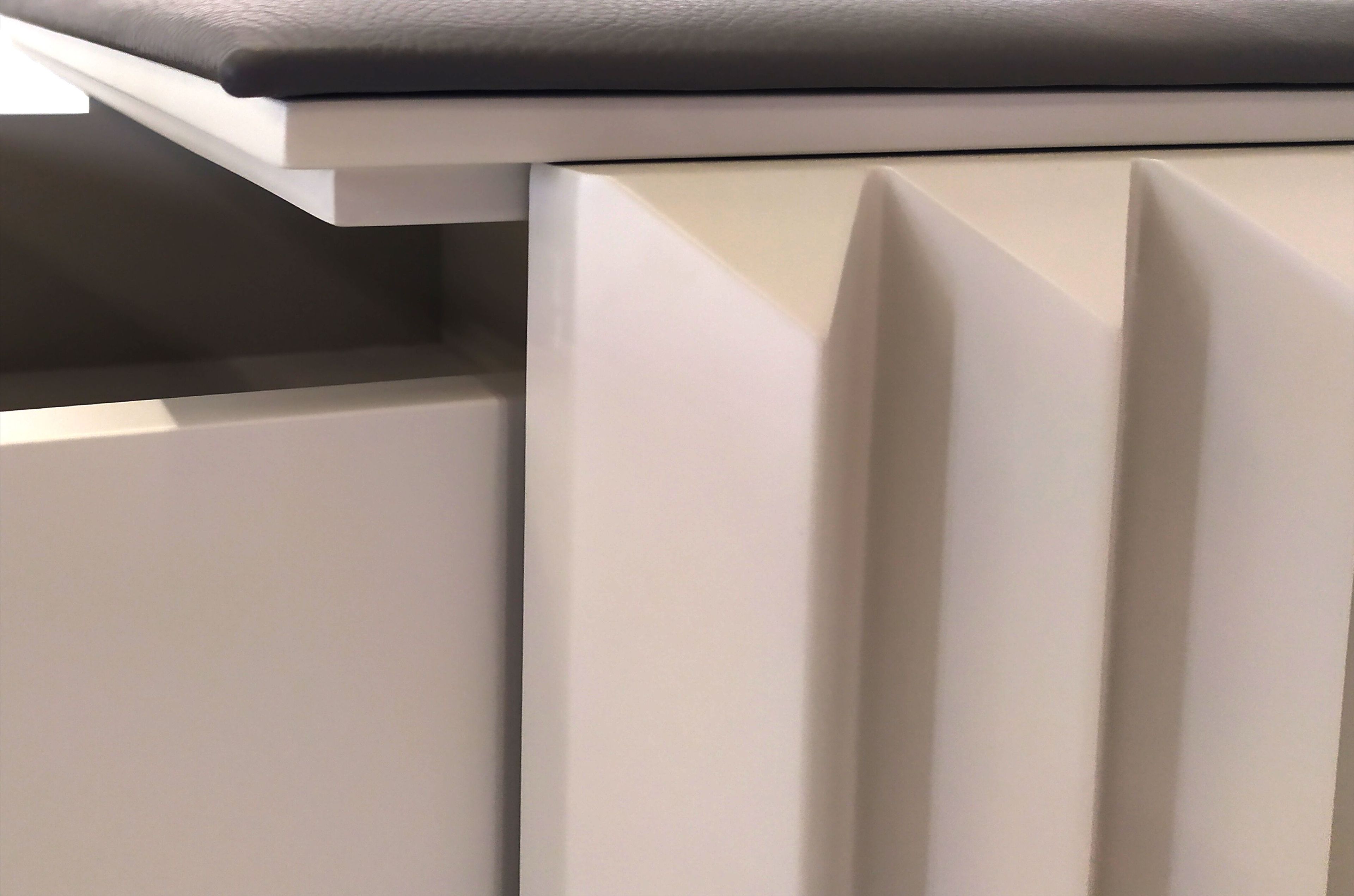 Квадратная прикроватная тумбочка из МДФ с ящиками ABLE GEORGINA ARCH-00124203 - Вид №5