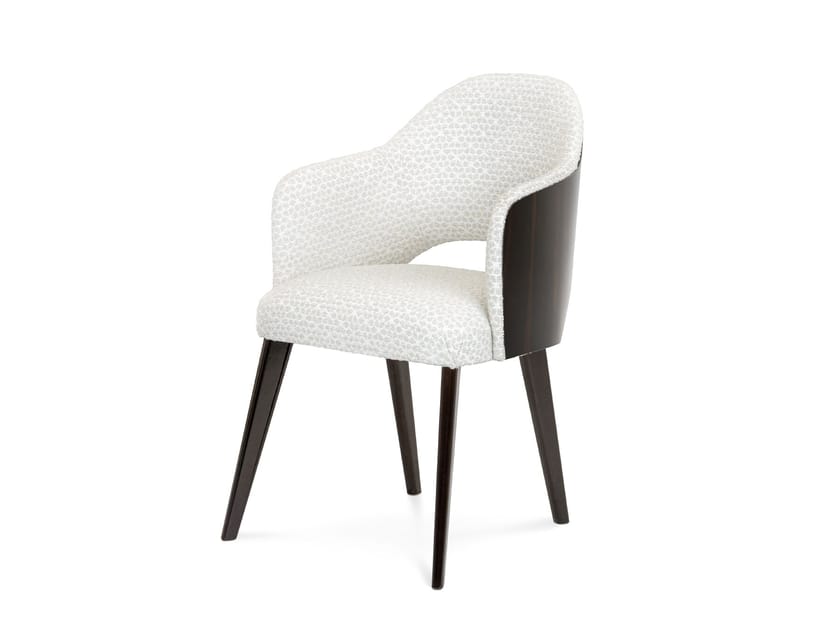 Черное мягкое кресло с подлокотниками JOSÉ LEITE DE CASTRO ASTOR III ARCH-00098172