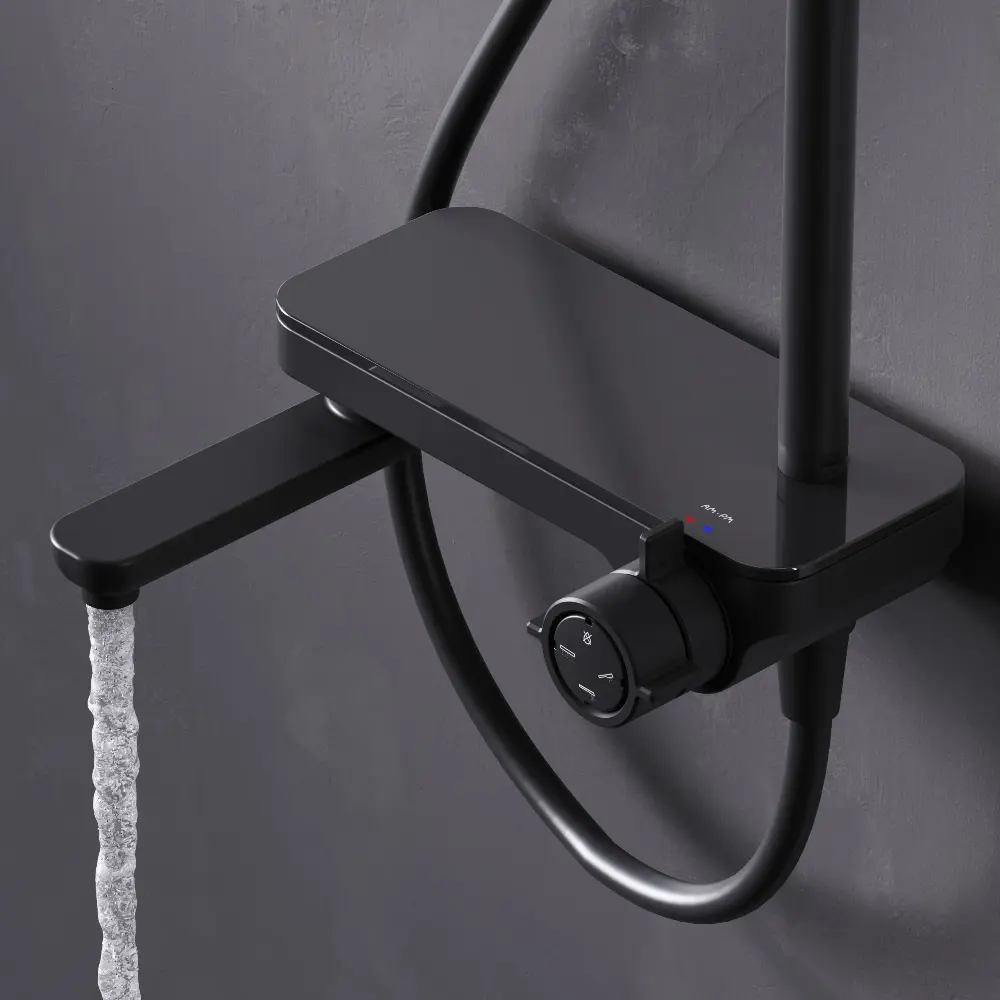 AM.PM Moxie — стильная душевая стойка с дождевым эффектом 87707671 STLM-0996443 - Вид №13