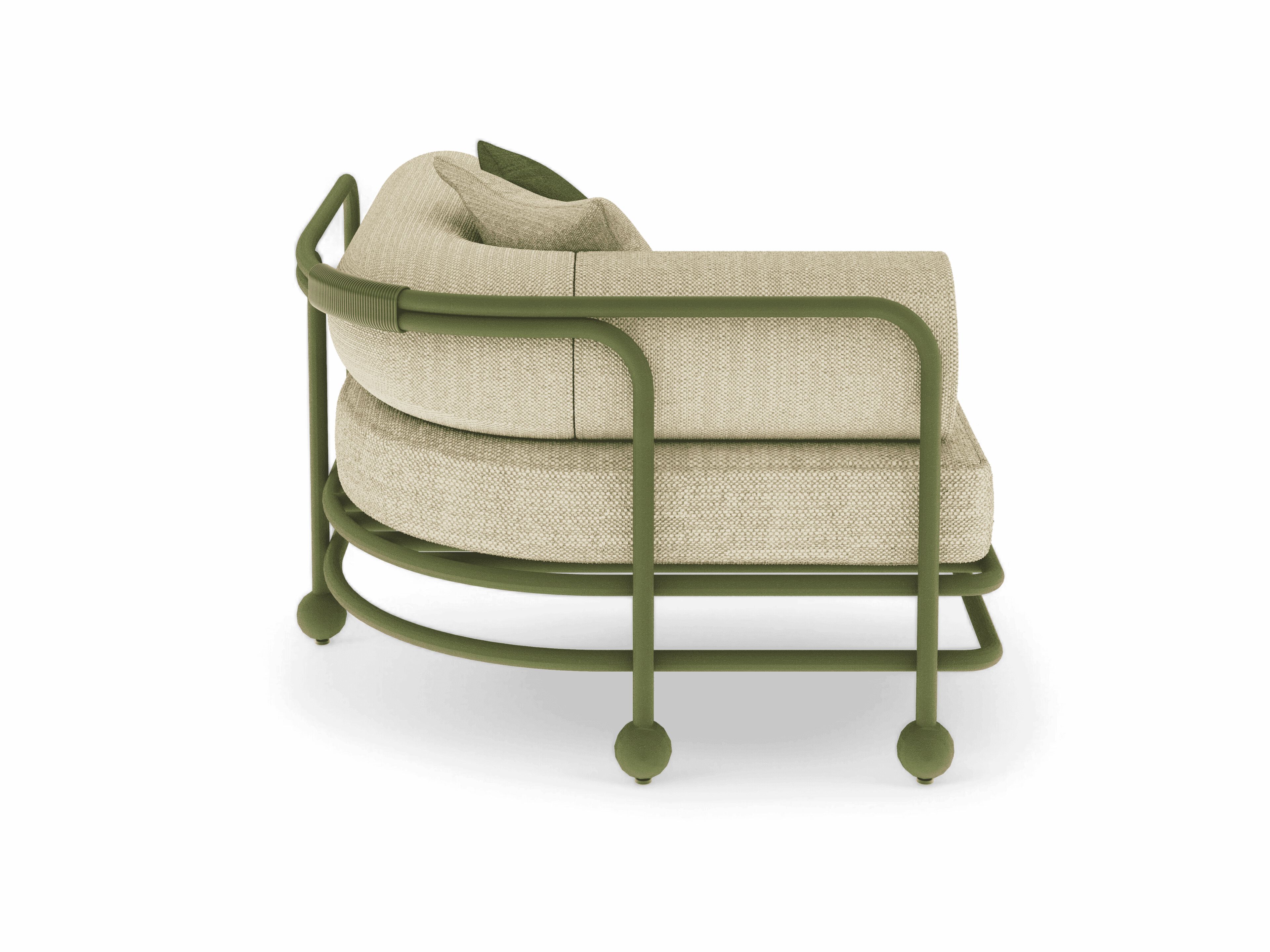 Алюминиевое угловое садовое кресло FJAKA Lento ARCH-00131579 - Вид №1