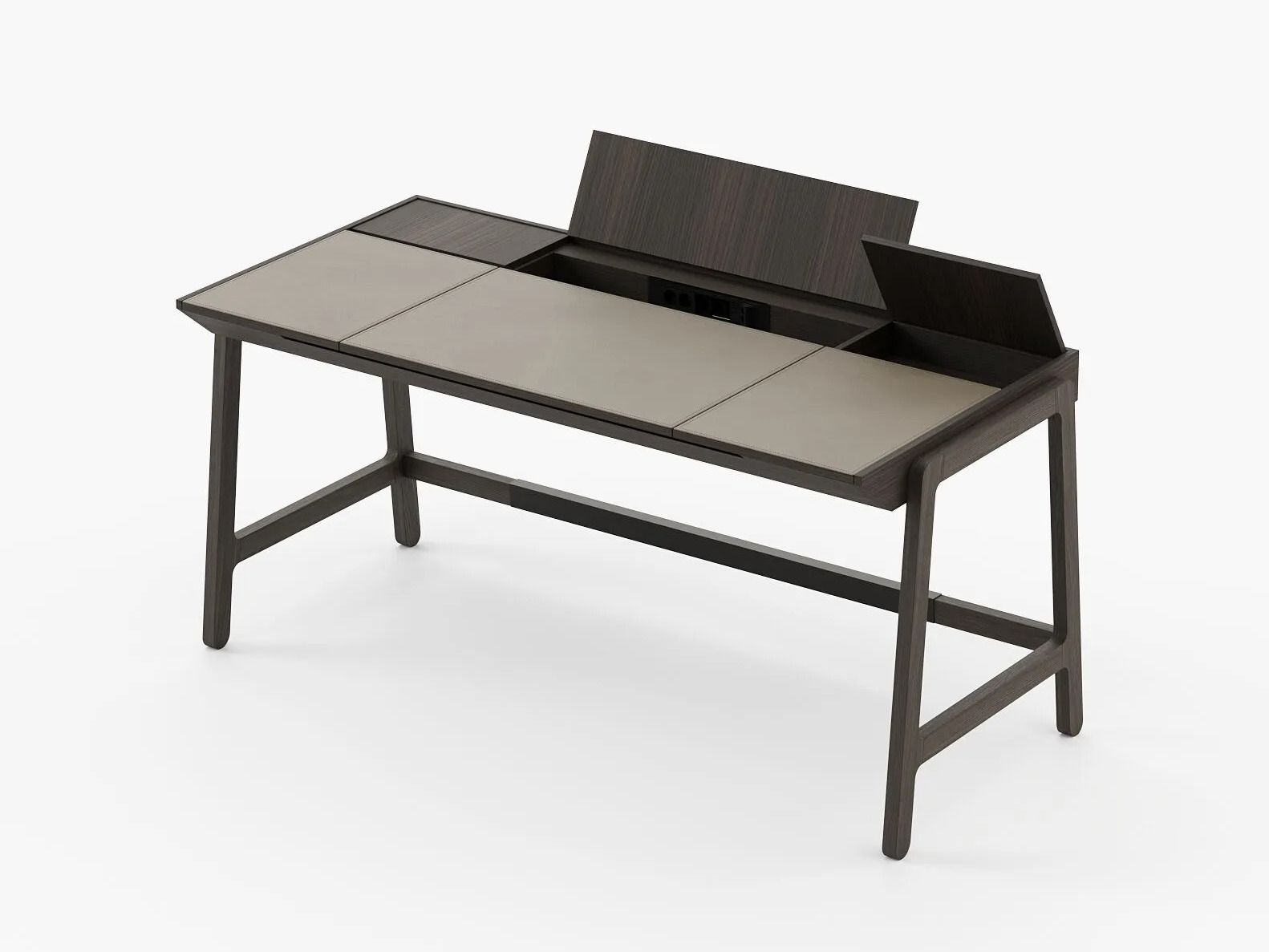 Деревянный стол с откидным верхом Laskasas холст ARCH-00030532 - Вид №2