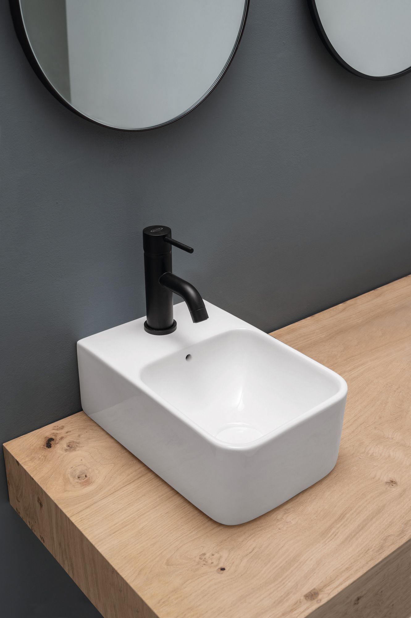 Керамическая квадратная столешница для мытья рук Axa Prisma Sink Bowl Normal ARCH-00149792