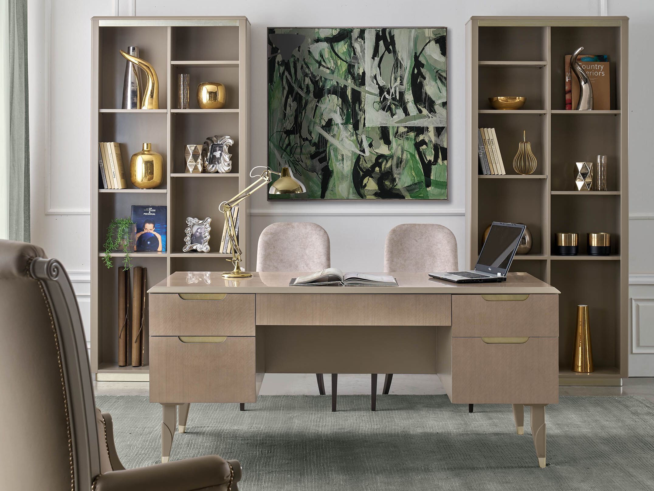 Деревянный прямоугольный стол с ящиками GUERRA VANNI Studio Privè ARCH-00103563 - Вид №2