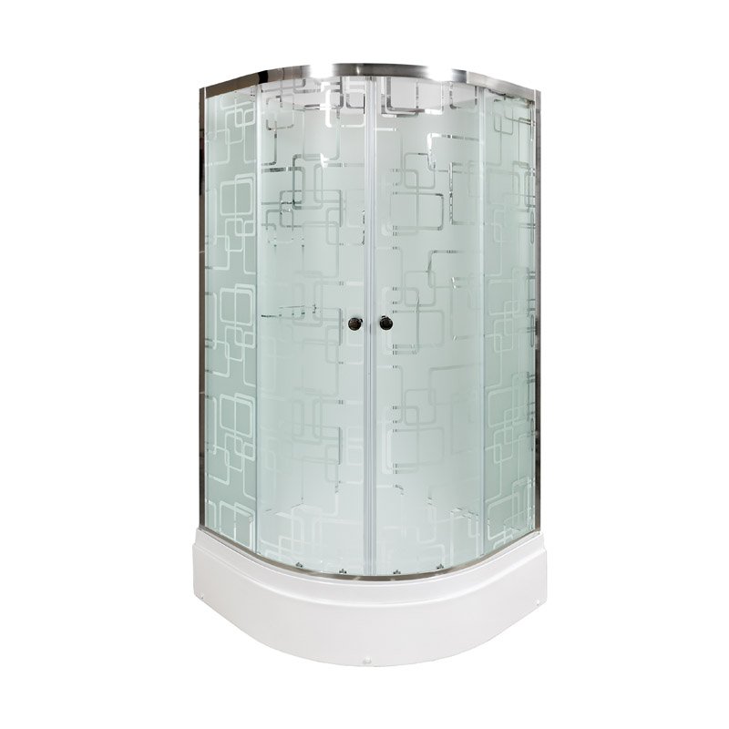 L 980 с электрикой Душевая кабина DETO Серия L ЕМ2790 N (без крыши) - Вид №4