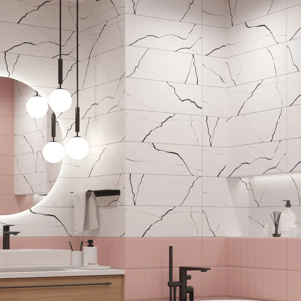 Настенная плитка LB Ceramics Одри 20x60 см 0.84 м² цвет белый STLM-2056993