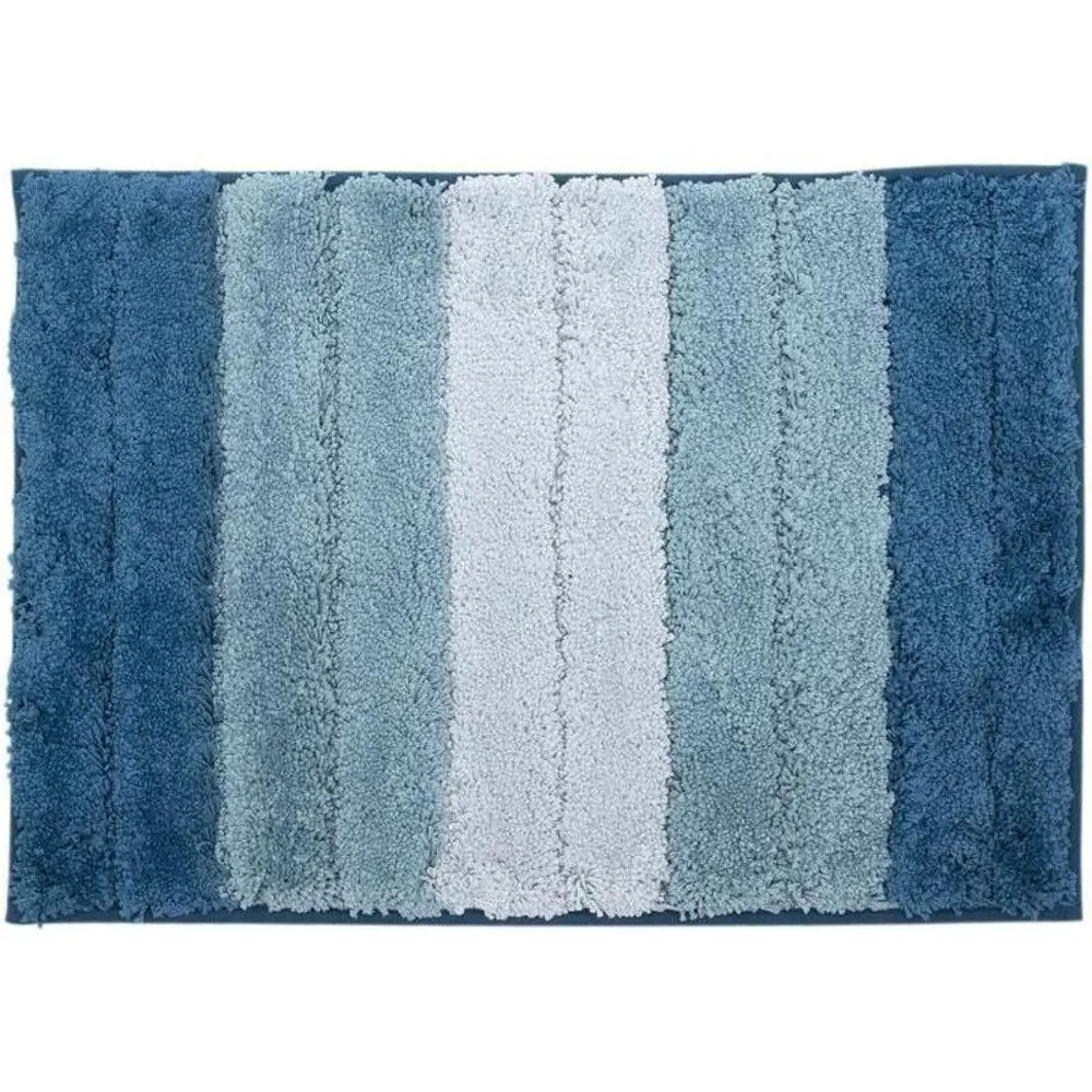 Коврик для ванной комнаты «Градиент» 40х60 см цвет голубой BATH PLUS STLM-2101033