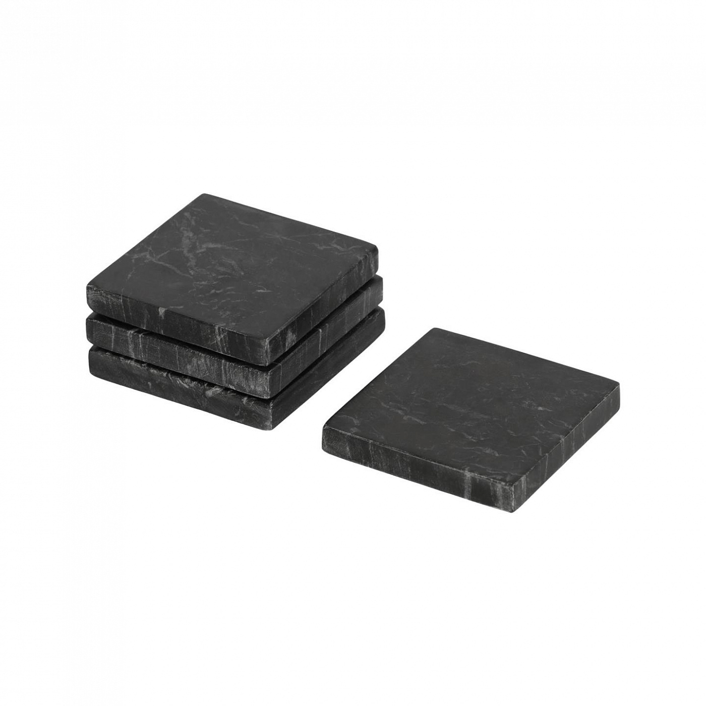 092435 Набор из 4-х подставок мрамор La Forma Johana  - Вид №1