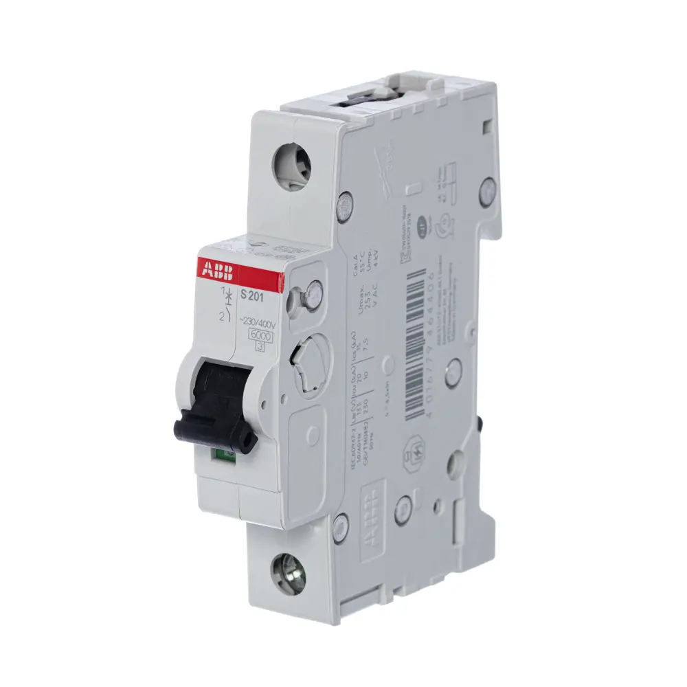 82175804 Автоматический выключатель ABB S201 1P C25 А 6 кА 2CDS251001R0254 STLM-0021210 