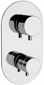 Remer Rubinetterie Смеситель для душа из хромированной латуни с переключателем Minimal thermo Nt 94