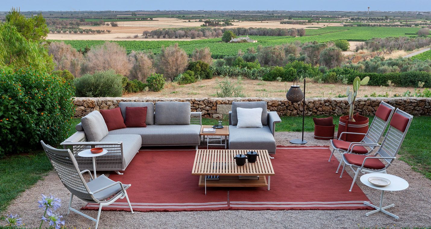 Ткань съемный садовый диван Poltrona Frau Boundless Living Outdoor Collections ARCH-00134649 - Вид №15