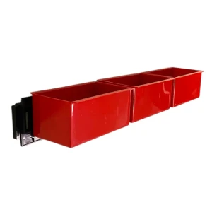 Лоток Jettools ЛМК-1073 107x73x51 мм красный, 3 шт.