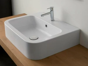 8308 Накладная раковина на столешницу  овальная Scarabeo Ceramiche Next