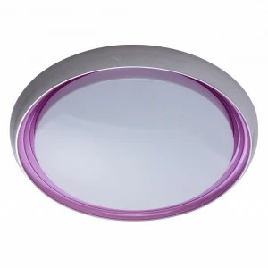Потолочный светодиодный светильник De Markt Ривз 674011601 DE MARKT РИВЗ 204236 Белый;фиолетовый