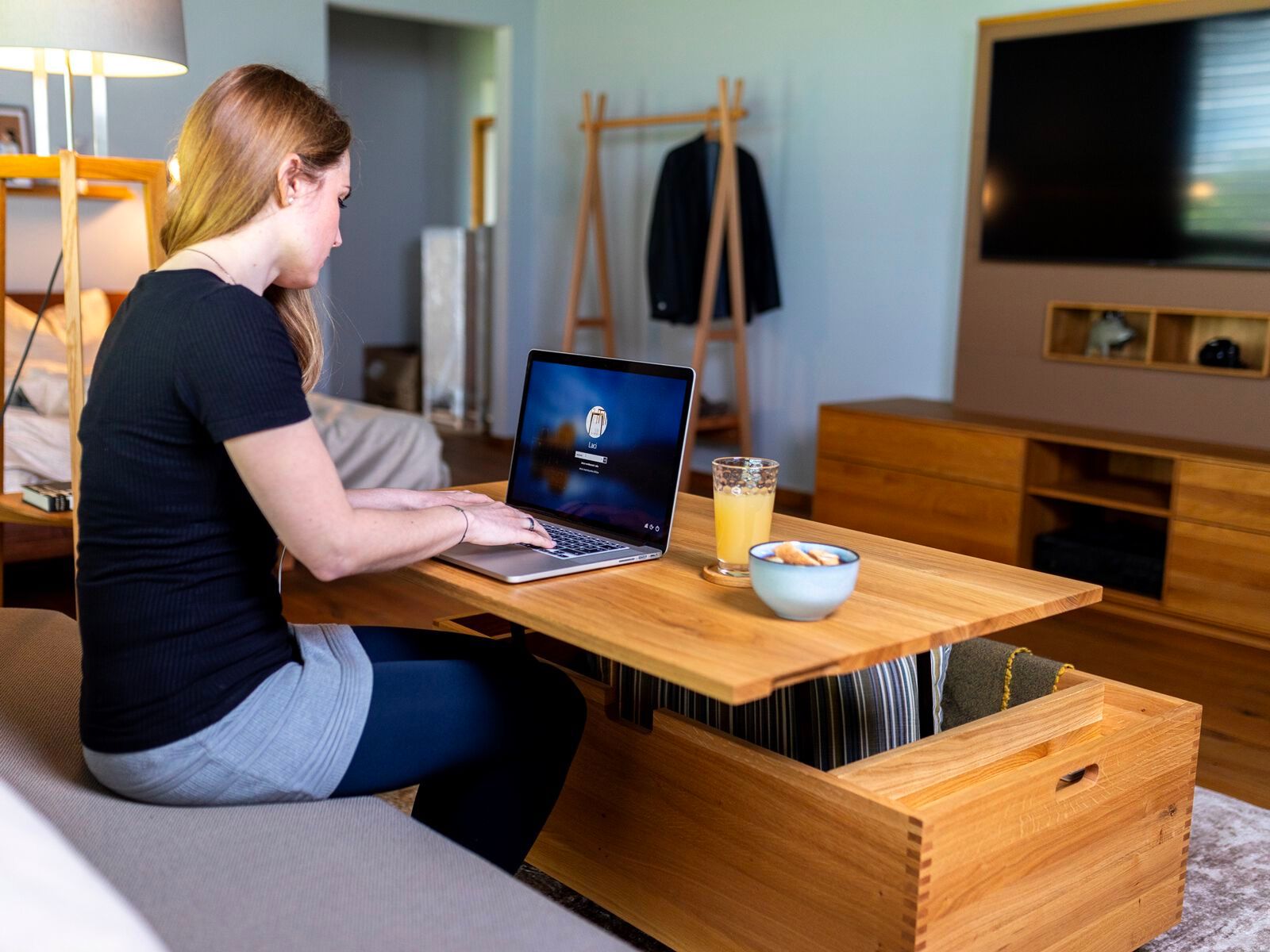 Журнальный столик с отсеком для хранения sixay furniture HOOK Table Chest ARCH-00087948 - Вид №7