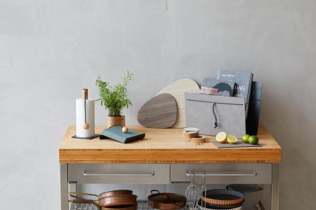 983635 Hippo black-anthracite держатель для бумажных полотенец 30х13см;LIND DNA  - Вид №1