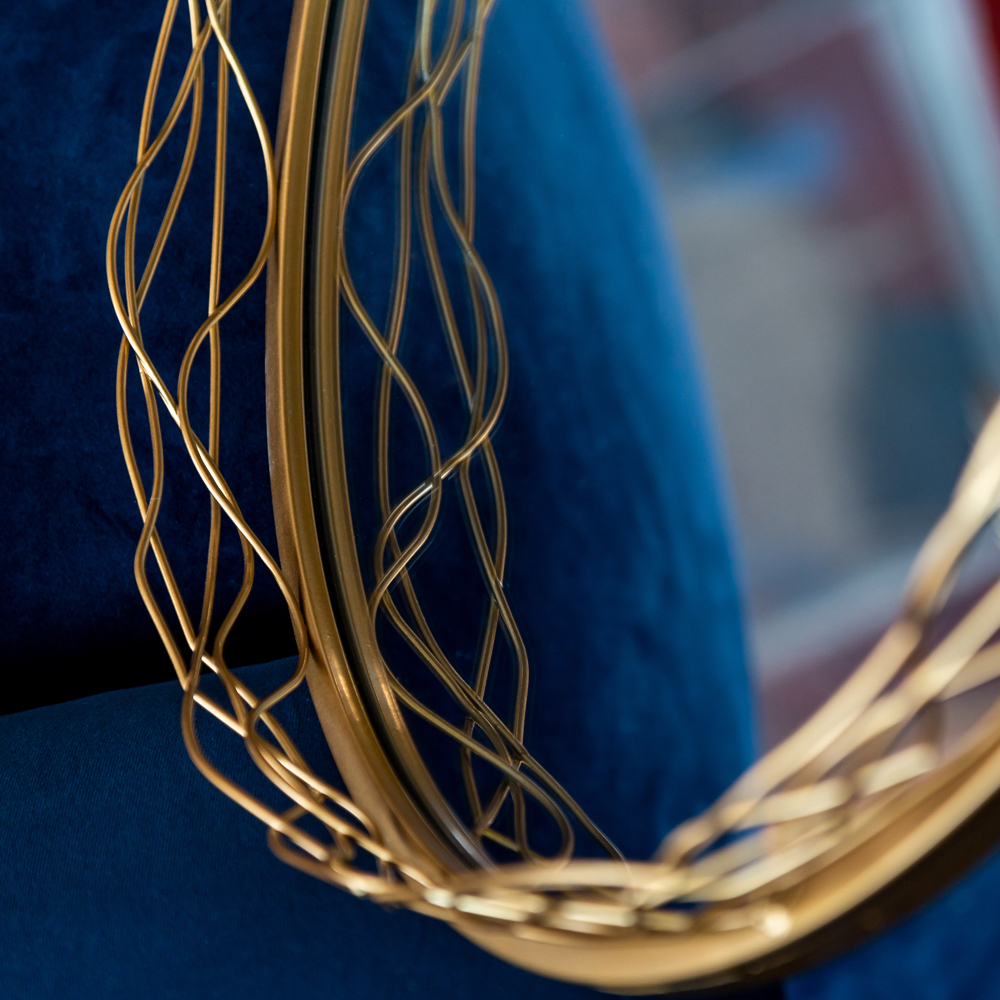 19091215 Настенное зеркало «Лорентин Голд» Object Desire  - Вид №7