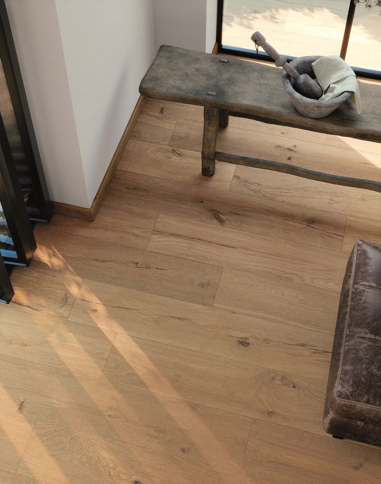 Пол / облицовка керамогранита под дерево FAP ceramiche Корни ARCH-00090361 - Вид №23