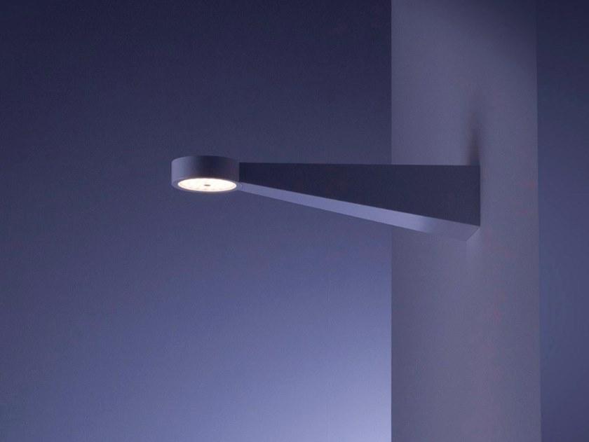 Martinelli Luce Настенный светильник из алюминия прямого света с диммером Q8 1296/d/dim/l/1/t/bi - Вид №1