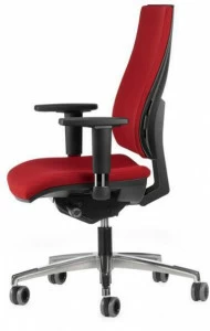 TALIN Офисное кресло из ткани с 5 спицами с подлокотниками на колесиках Ally