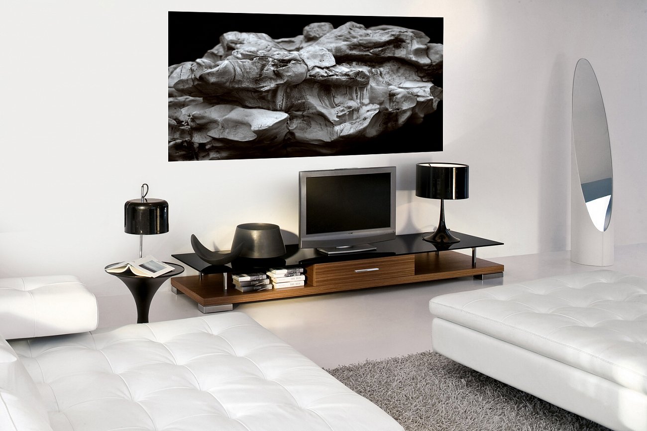 Фотокартина 70х110 см "Дым" PANKOVSKY STUDIO ПЛАСТИФИКАЦИЯ 015921 Серый;черный  - Вид №2