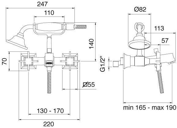 Rubinetterie Treemme Bridge  7801  - Вид №2