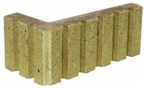 Macevi Облицовка углов наружная из бетона Blocchi con faccia splittata-rigata