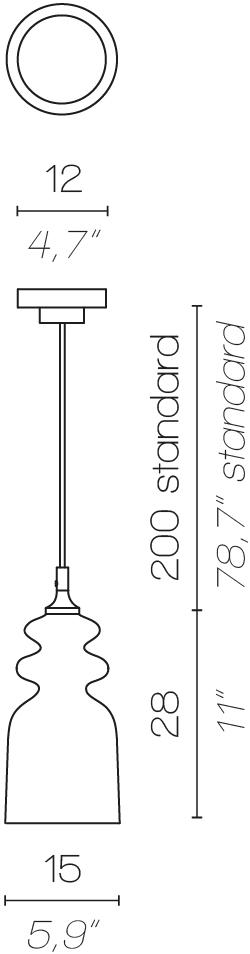Contardi Подвесной светильник из дутого стекла Messalina sun-id-1465200 - Вид №8