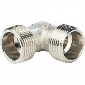 Угольник НН 3/4" никель STOUT