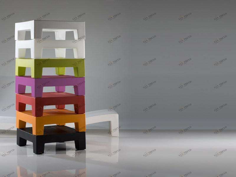 VONDOM Сервисный стол из смолы Jut sun-id-1483351
