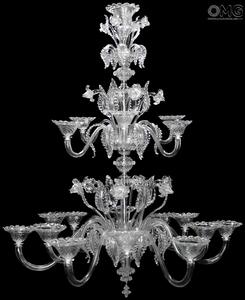 1289 ORIGINALMURANOGLASS Люстра Чимиеро Кристал - Классик - муранское стекло OMG  см