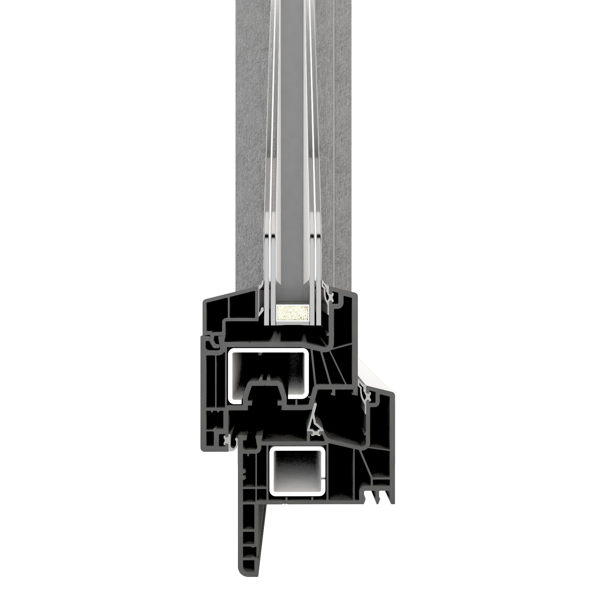 ПВХ распашная дверь-окно NURITH DOMUS ARCH-00037253 - Вид №6