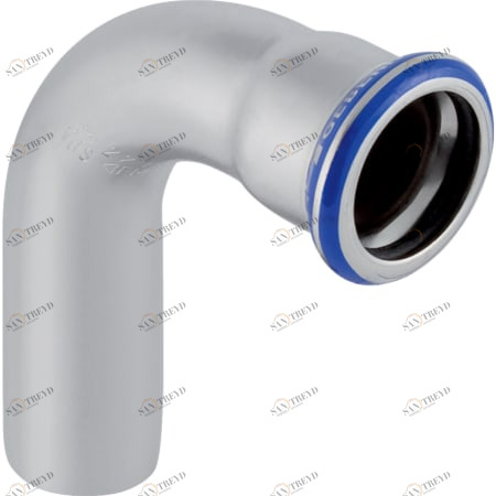 GEBERIT 36113 Отвод Geberit Mapress из нержавеющей стали, с гладким концевиком 