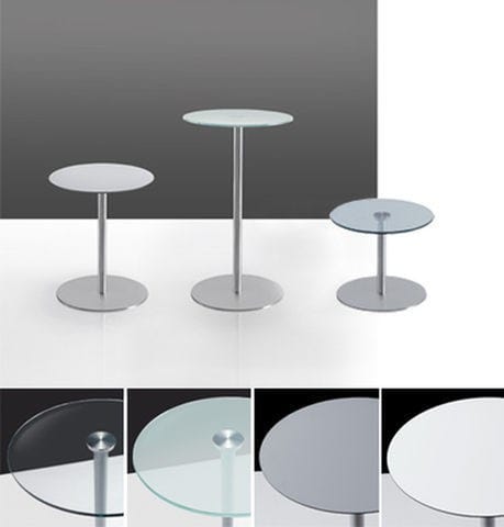 Круглый стальной журнальный столик Caimi Brevetti JOLLY ARCH-00003800 - Вид №3