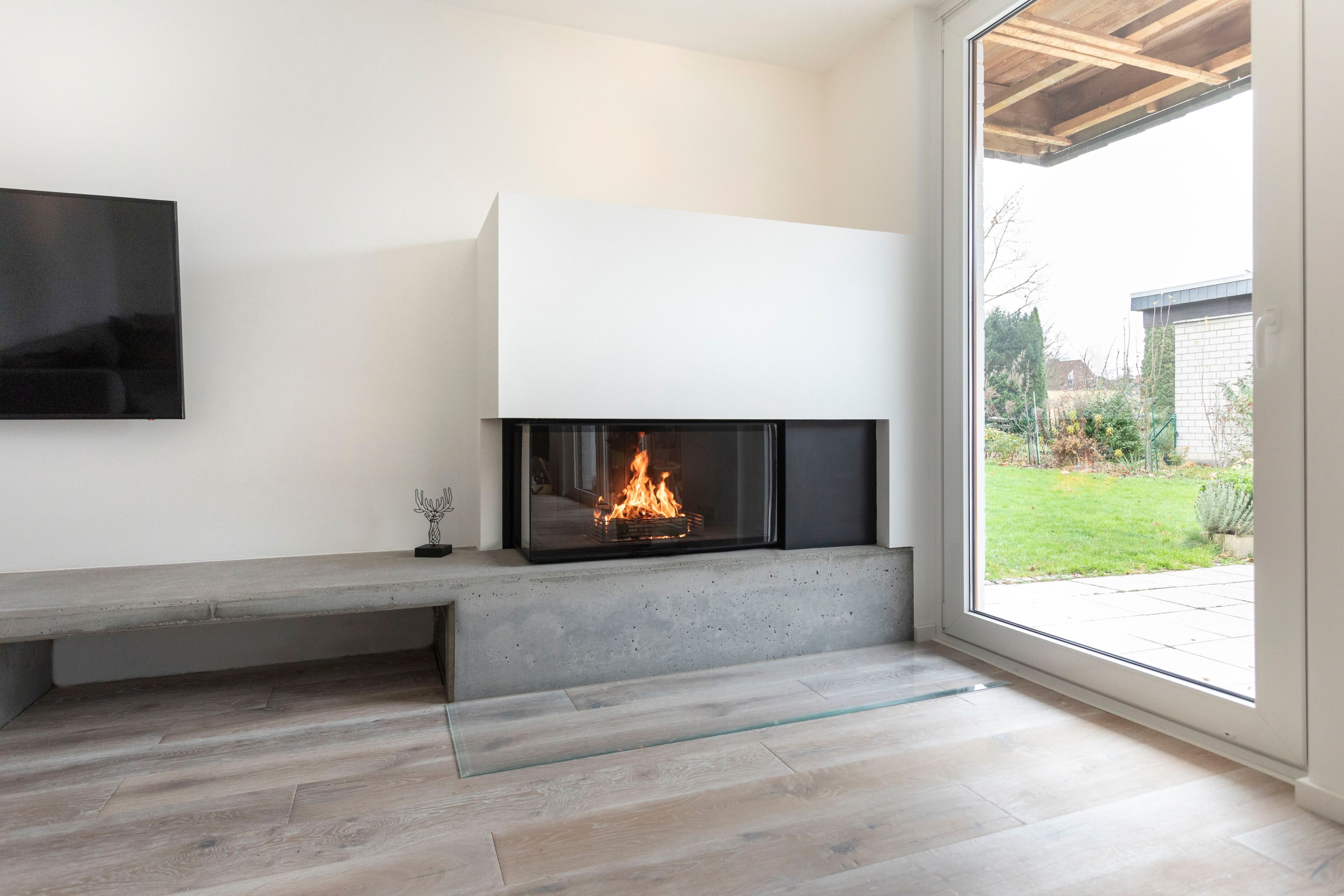 Стальной угловой дровяной камин RÜEGG RII ARCH-00120838 - Вид №1