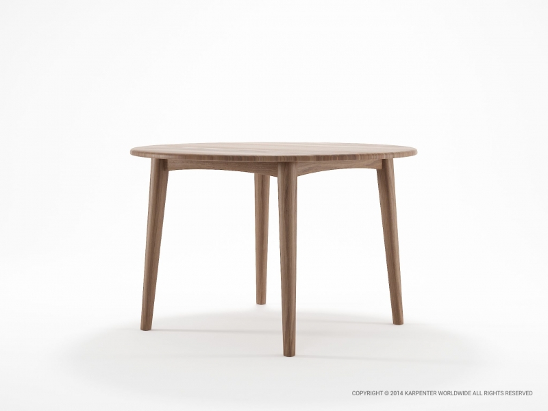 534_1061 Стол обеденный круглый 120 Karpenter GRASSHOPPER - Вид №1