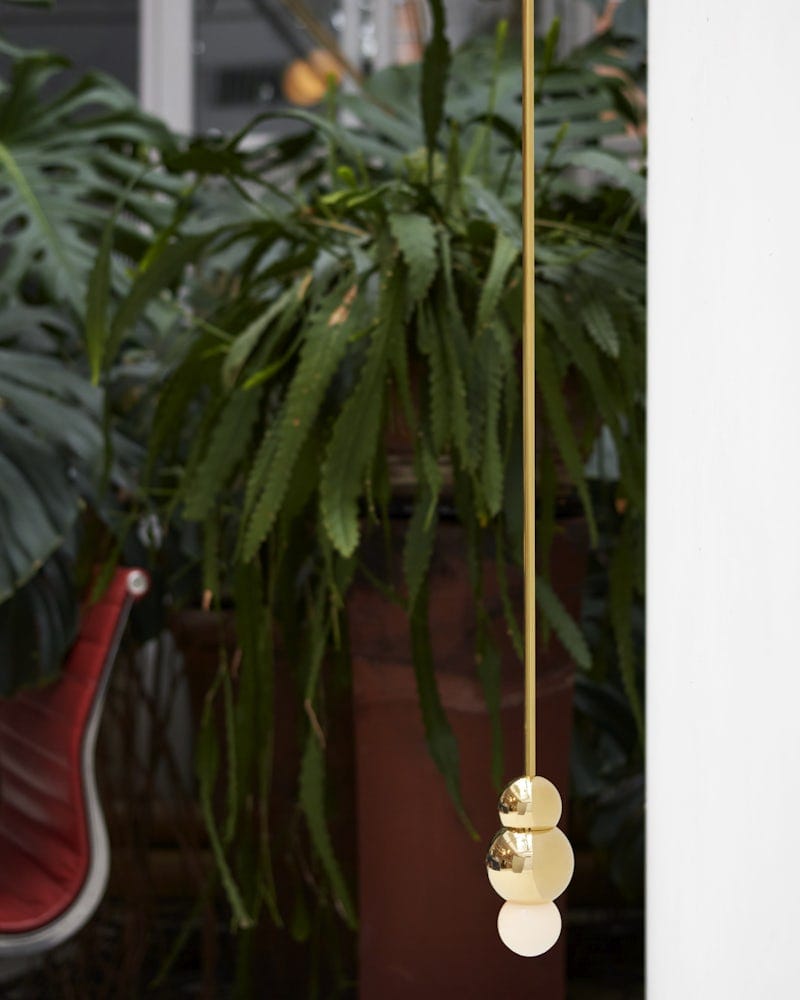 Латунный светодиодный настенный светильник Michael Anastassiades Шаровой светильник ARCH-00130749 - Вид №2