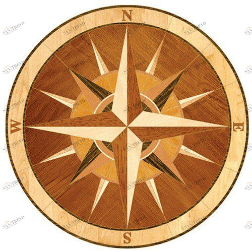 Художественный паркет Da Vinci Розетка 26-142 Дуб Селект (Гладкая) х1000диаметр мм 260090142