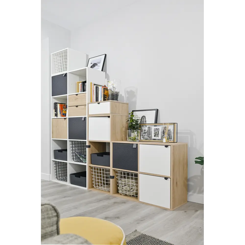 Корзина Spaceo KUB Paris 30х30х30 см 30 л металл цвет черный 82006884 STLM-2060505 - Вид №5